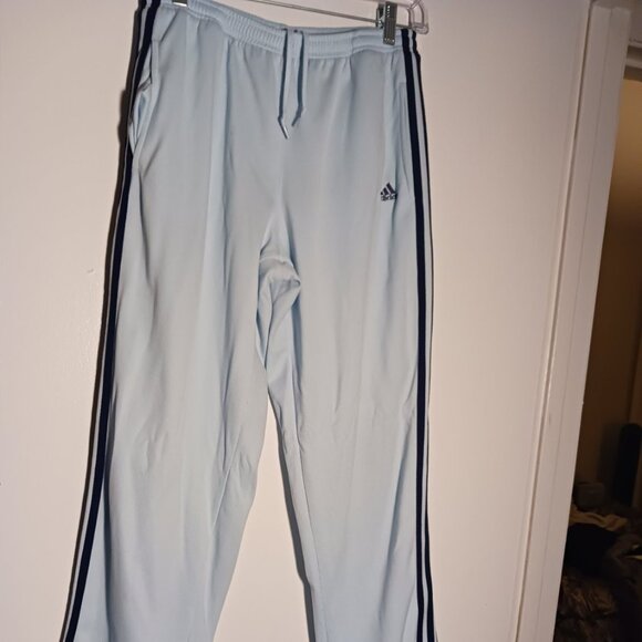 Womans Small Light Blue Adidas Jogging Pants - Picture 1 of 4